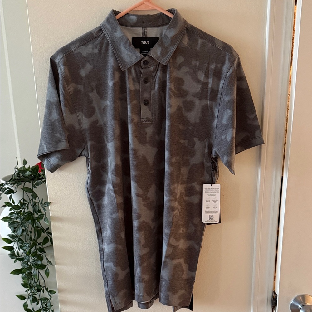 Gray Camouflage Men's Shirt